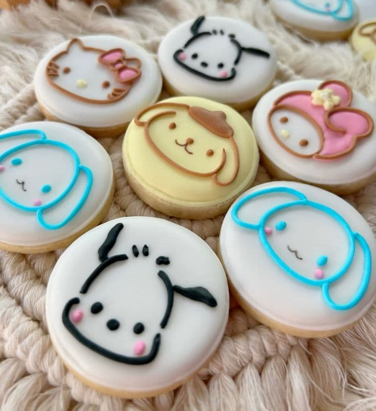 Galletas inspiradas de Sanrio